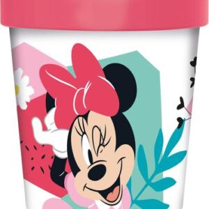 STOR Plastový kelímek MINNIE 260ml protiskluzový